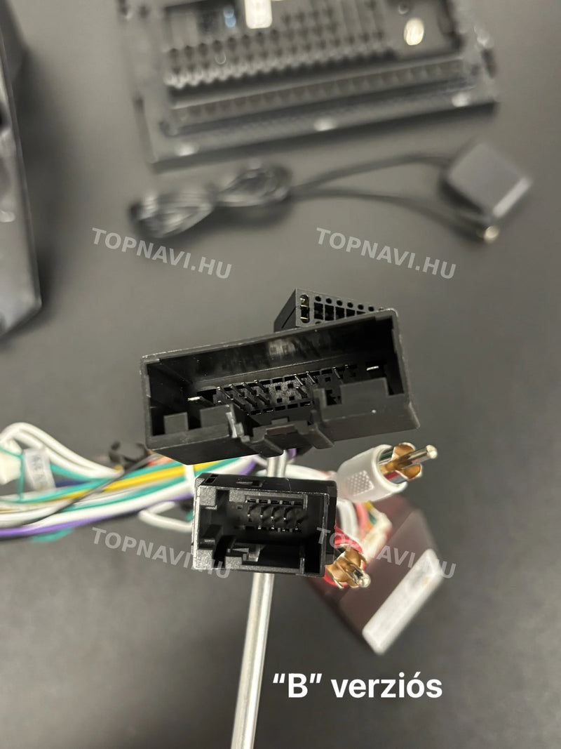 Ford Fiesta MK7 2009-2017 9" Android Multimédia fejegység - csatlakozó