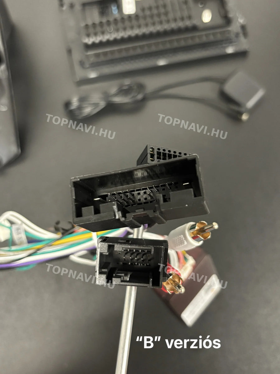Ford Fiesta MK7 2009-2017 9" Android multimédia autórádió érintőkijelzős fejegység - Csatlakozó