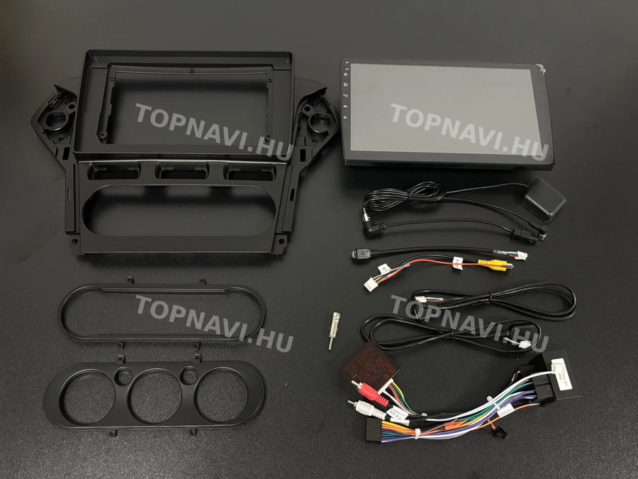 Ford Mondeo 4 2010- 2014 10.1" Android multimédia autórádió érintőkijelzős fejegység - Eleje