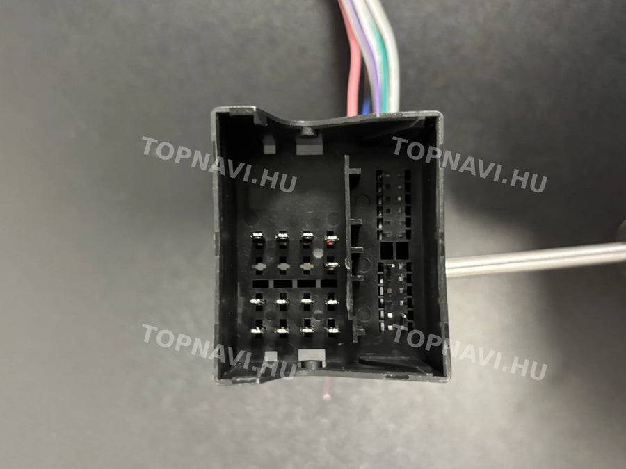Ford Focus Mk2 2004- 2010 Fekete 9" Android multimédia autórádió érintőkijelzős fejegység - Csatlakozó