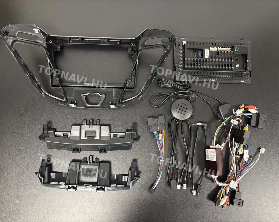 Ford Transit Tourneo/ Custom 2012-2022 9" Android multimédia autórádió érintőkijelzős fejegység - Hátulja