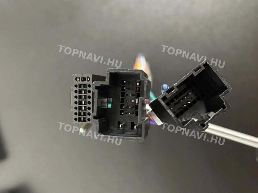 Chevrolet Aveo 2006-2012 9" Android multimédia autórádió érintőkijelzős fejegység - Csatlakozó
