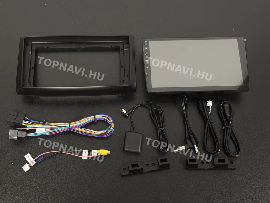 Chevrolet Aveo 2006-2012 9" Android multimédia autórádió érintőkijelzős fejegység - Eleje