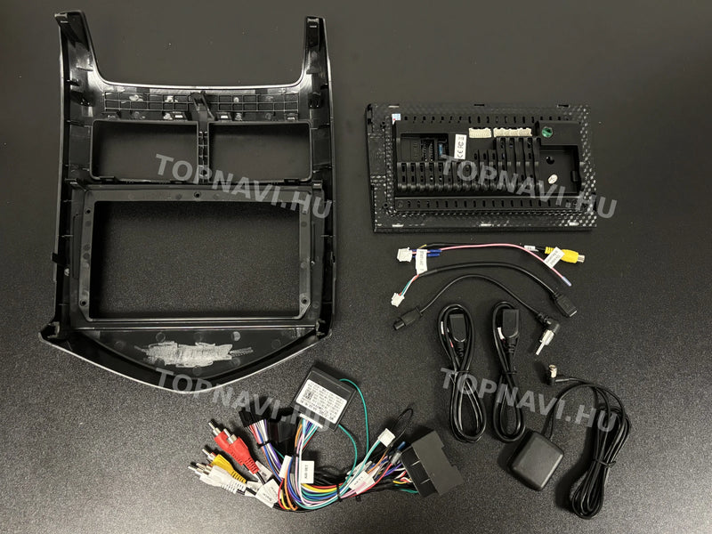 Chevrolet Aveo 2011-2015 9" Android Multimédia fejegység - hátulja