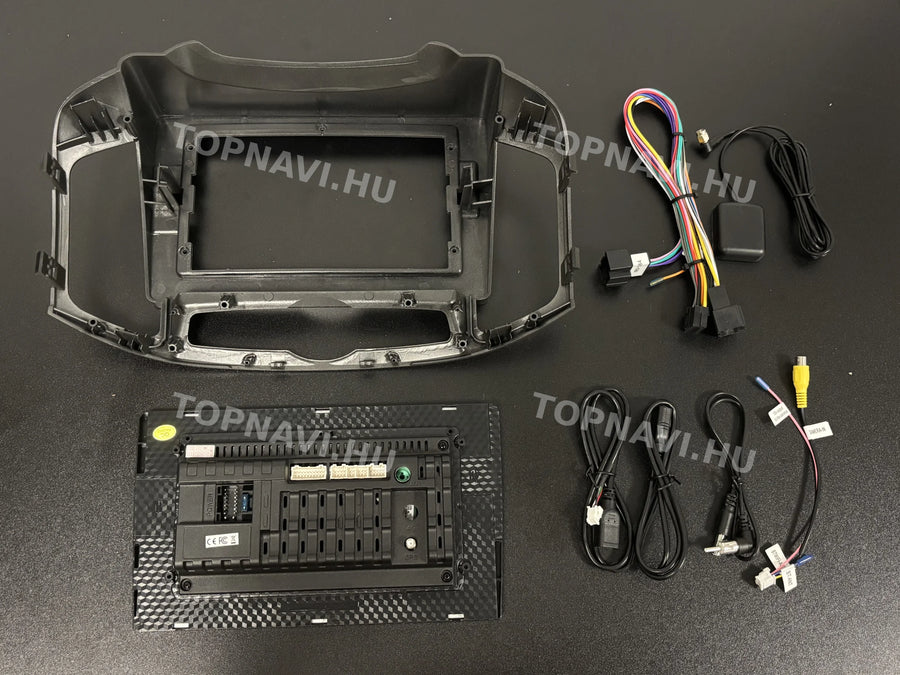 Chevrolet Captiva 2011-2016 10.1" Android multimédia autórádió érintőkijelzős fejegység - Hátulja
