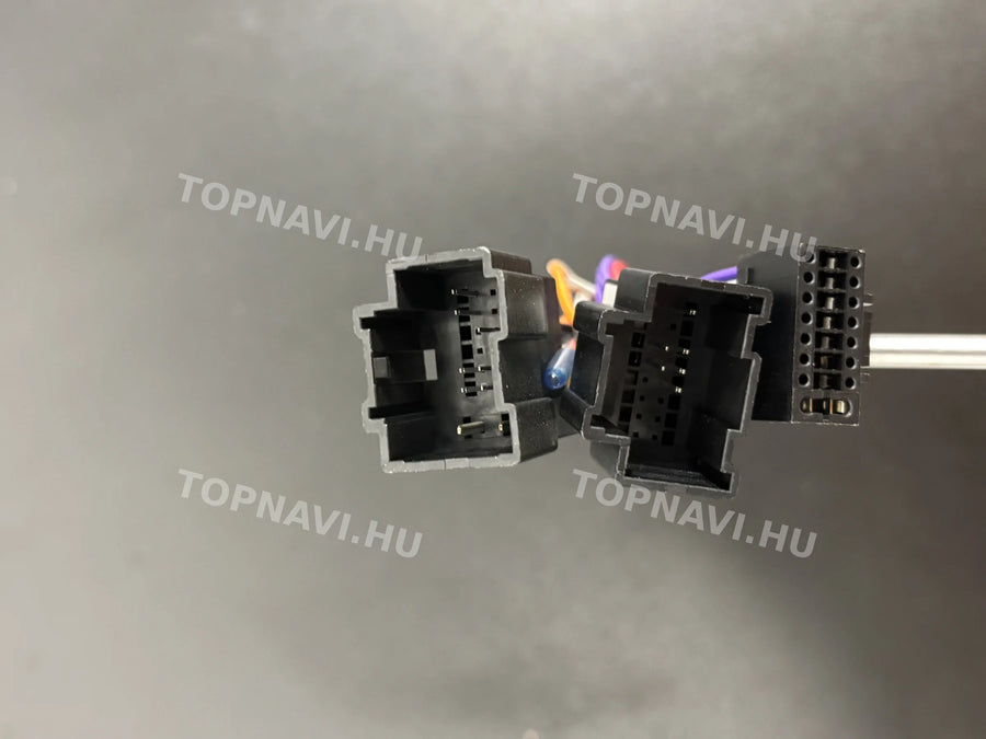 Chevrolet Captiva 2011-2016 10.1" Android multimédia autórádió érintőkijelzős fejegység - Csatlakozó