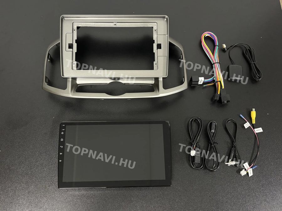 Chevrolet Captiva 2011-2016 10.1" Android multimédia autórádió érintőkijelzős fejegység - Eleje