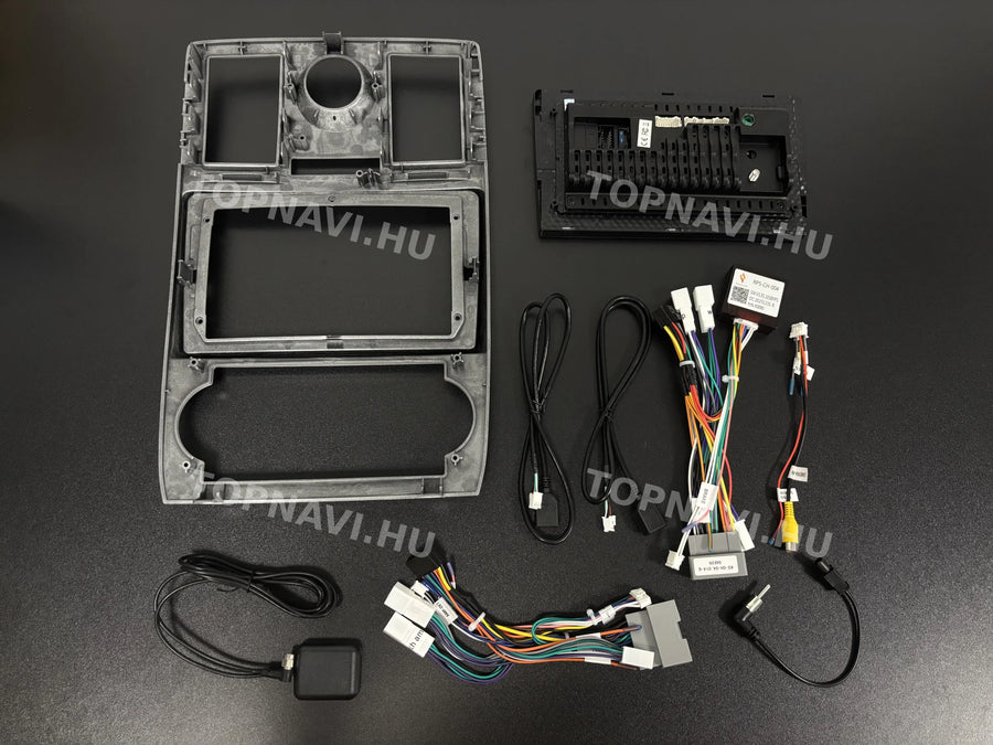 Chrysler 300C 2003-2010 9" Android multimédia autórádió érintőkijelzős fejegység - Hátulja