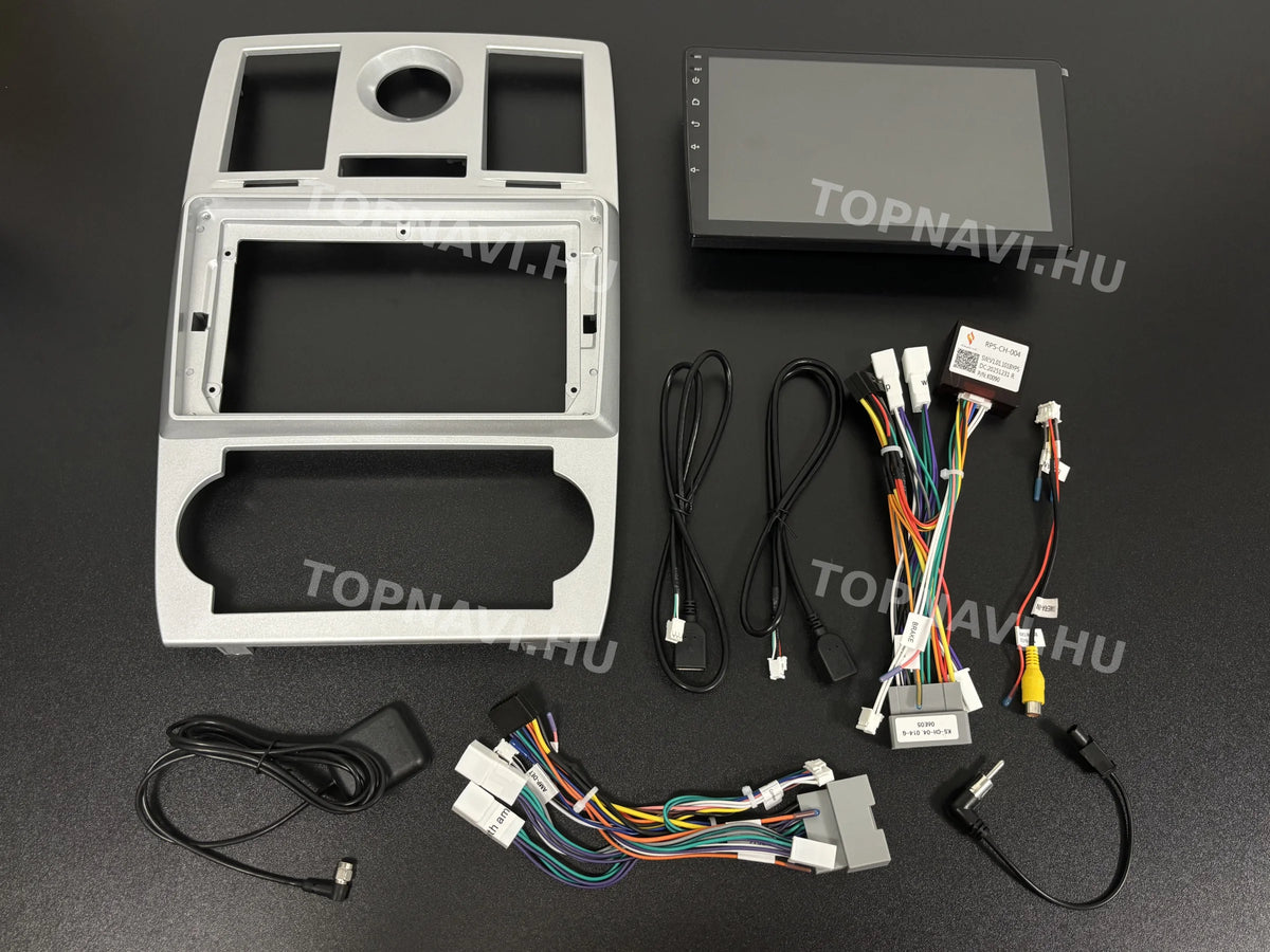 Chrysler 300C 2003-2010 9" Android Multimédia fejegység - Eleje