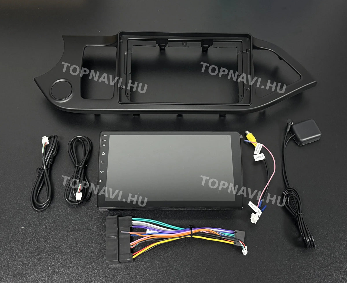 Kia Picanto 2011- 2017 9" Android Multimédia fejegység - Eleje