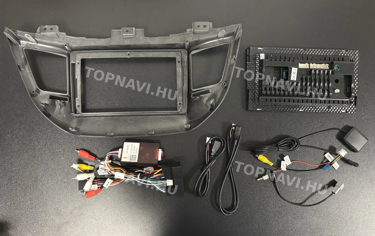Hyundai Tucson 3 2015- 2019 9" Android Multimédia fejegység - Hátulja