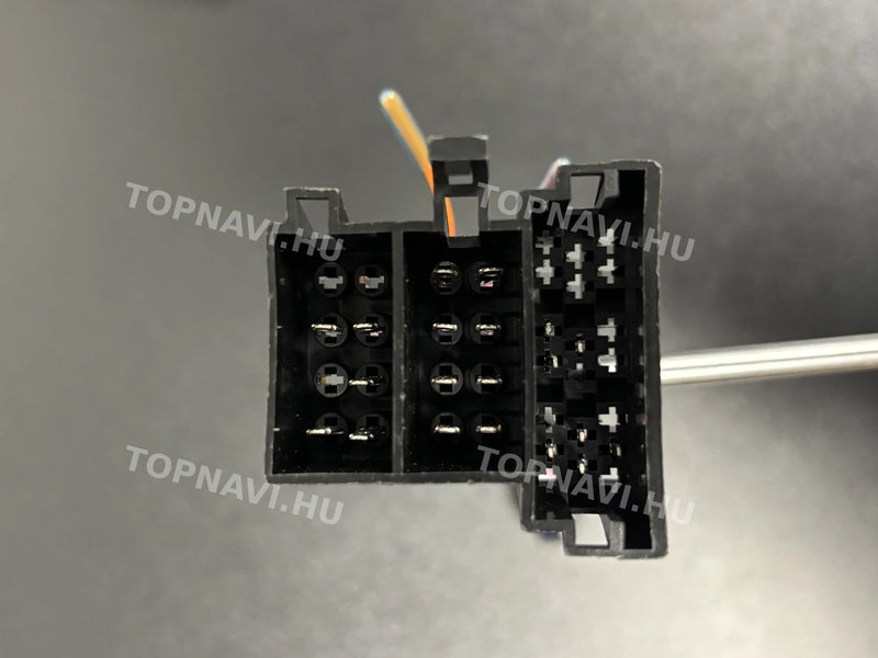 Hyundai i10 2007- 2013 9" Android Multimédia fejegység - csatlakozó