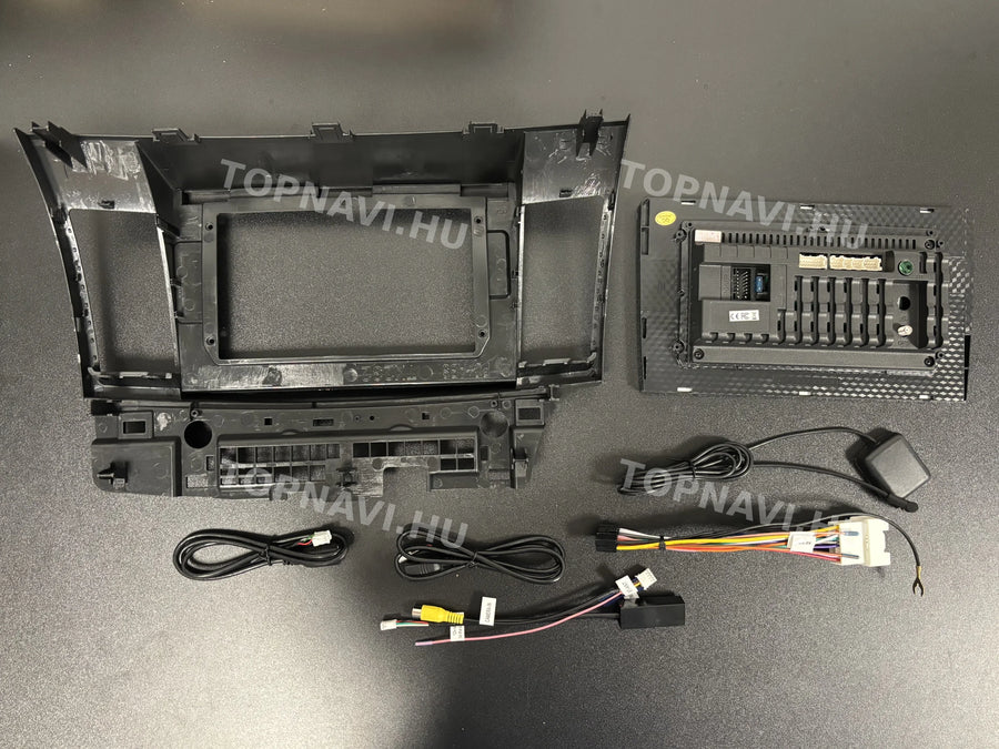 Mitsubishi Lancer 2007- 2014 10.1" Android multimédia autórádió érintőkijelzős fejegység - Hátulja
