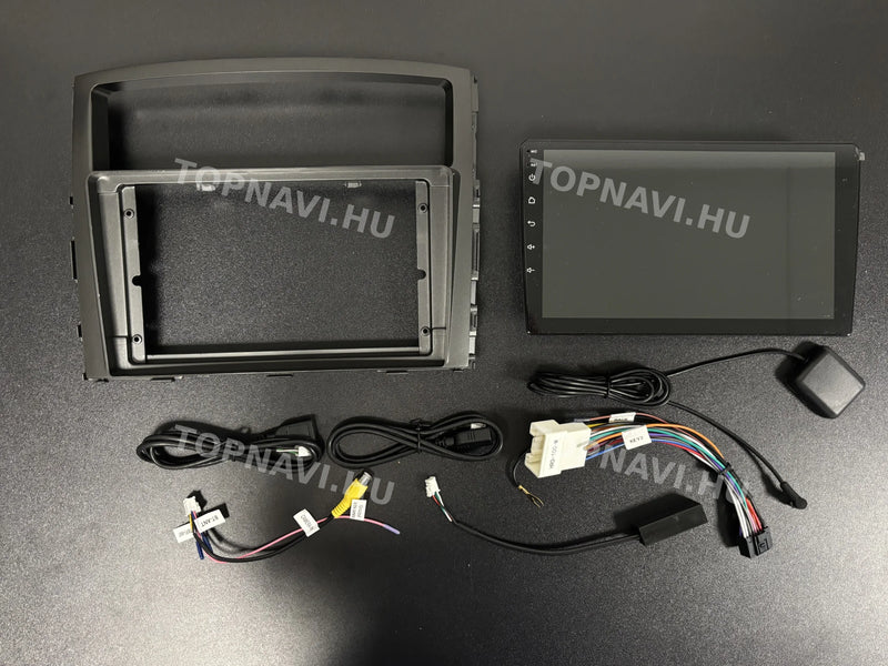 Mitsubishi Pajero 4 2006- 2021 9" Android Multimédia fejegység - eleje