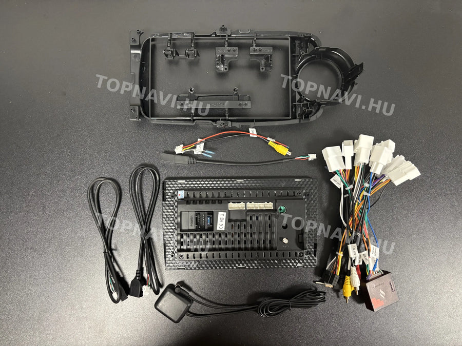 Toyota Yaris 2010- 2017 9" Android multimédia autórádió érintőkijelzős fejegység - Hátulja