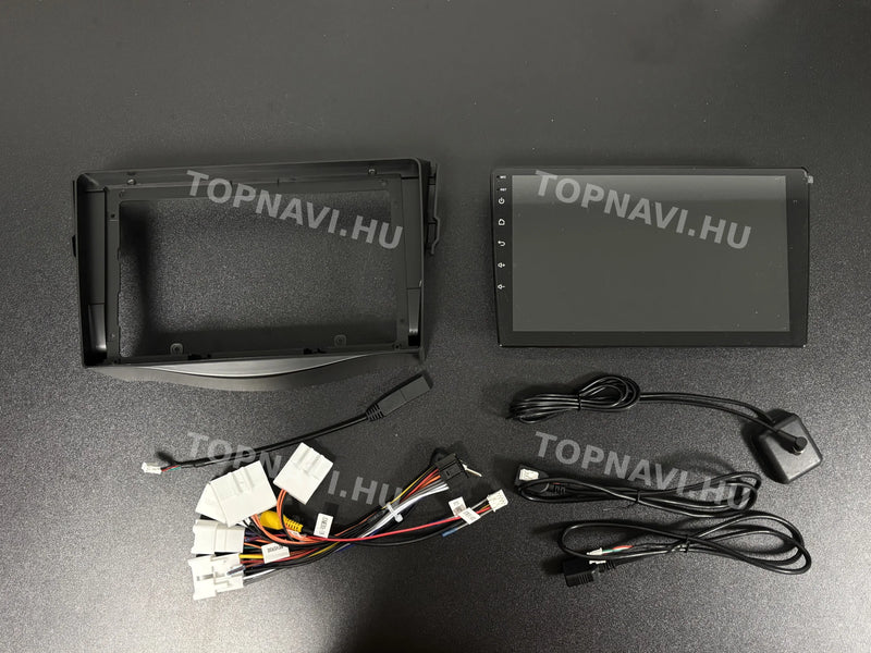 Toyota Rav-4 2 XA 30 2005- 2012 9" Android Multimédia fejegység - eleje