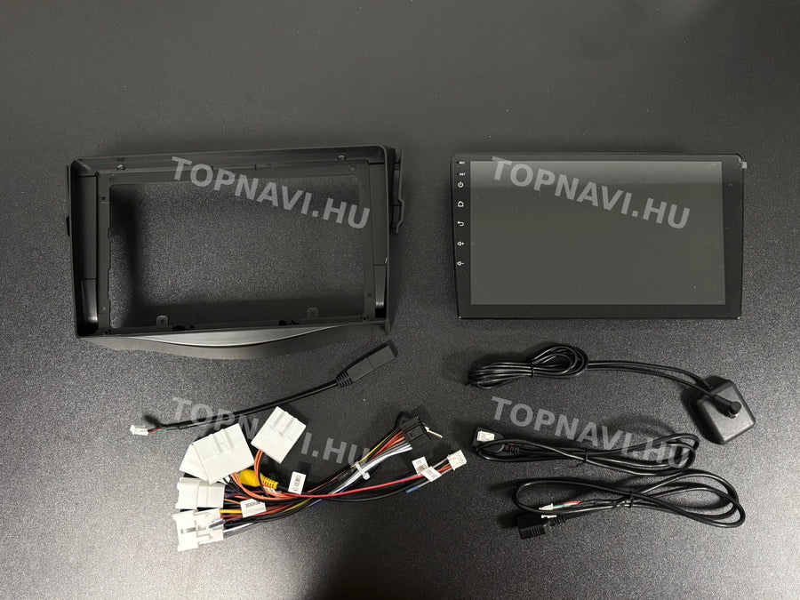 Toyota Rav-4 2 XA 30 2005- 2012 9" Android multimédia autórádió érintőkijelzős fejegység - Eleje
