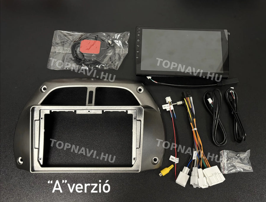 Toyota Rav-4 2003- 2006 9" Android multimédia autórádió érintőkijelzős fejegység - Eleje