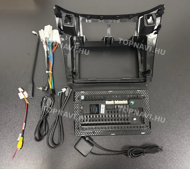 Toyota Yaris 2 2005- 2011 9" Android Multimédia fejegység - hátulja
