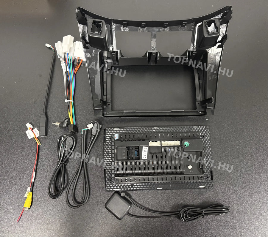 Toyota Yaris 2 2005- 2011 9" Android multimédia autórádió érintőkijelzős fejegység - Hátulja