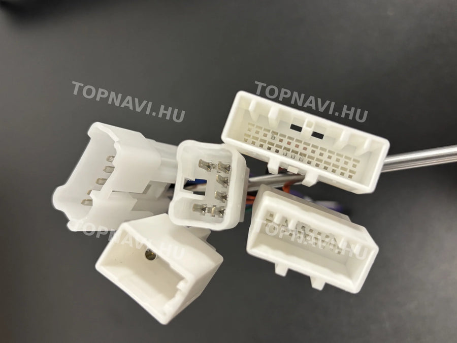 Toyota Yaris 2 2005- 2011 9" Android multimédia autórádió érintőkijelzős fejegység - Csatlakozó