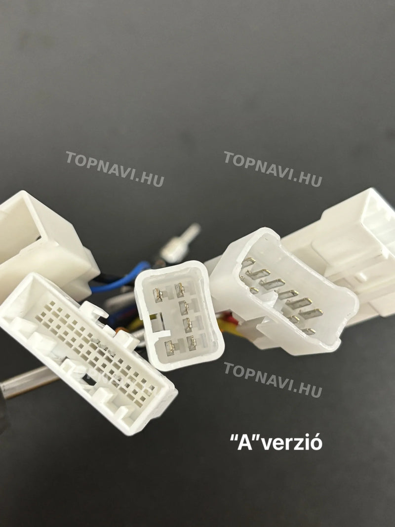 Toyota Verso 2009- 2018 9" Android Multimédia fejegység - csatlakozó