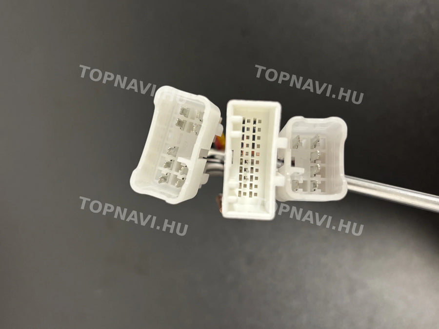 Toyota Hilux 2007- 2015 9" Android multimédia autórádió érintőkijelzős fejegység - Csatlakozó
