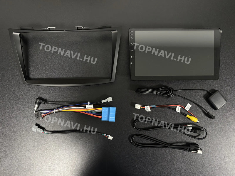 Suzuki Swift 3 2010- 2017 9" Android Multimédia fejegység - eleje