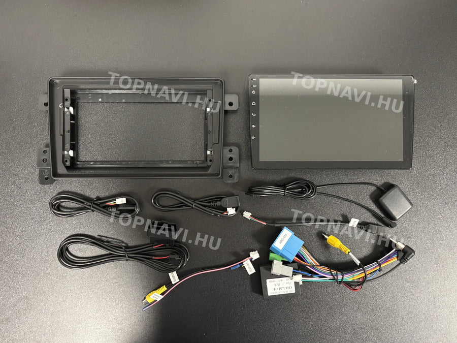 Suzuki Grand Vitara 2 2005- 2015 9" Android multimédia autórádió érintőkijelzős fejegység - Eleje