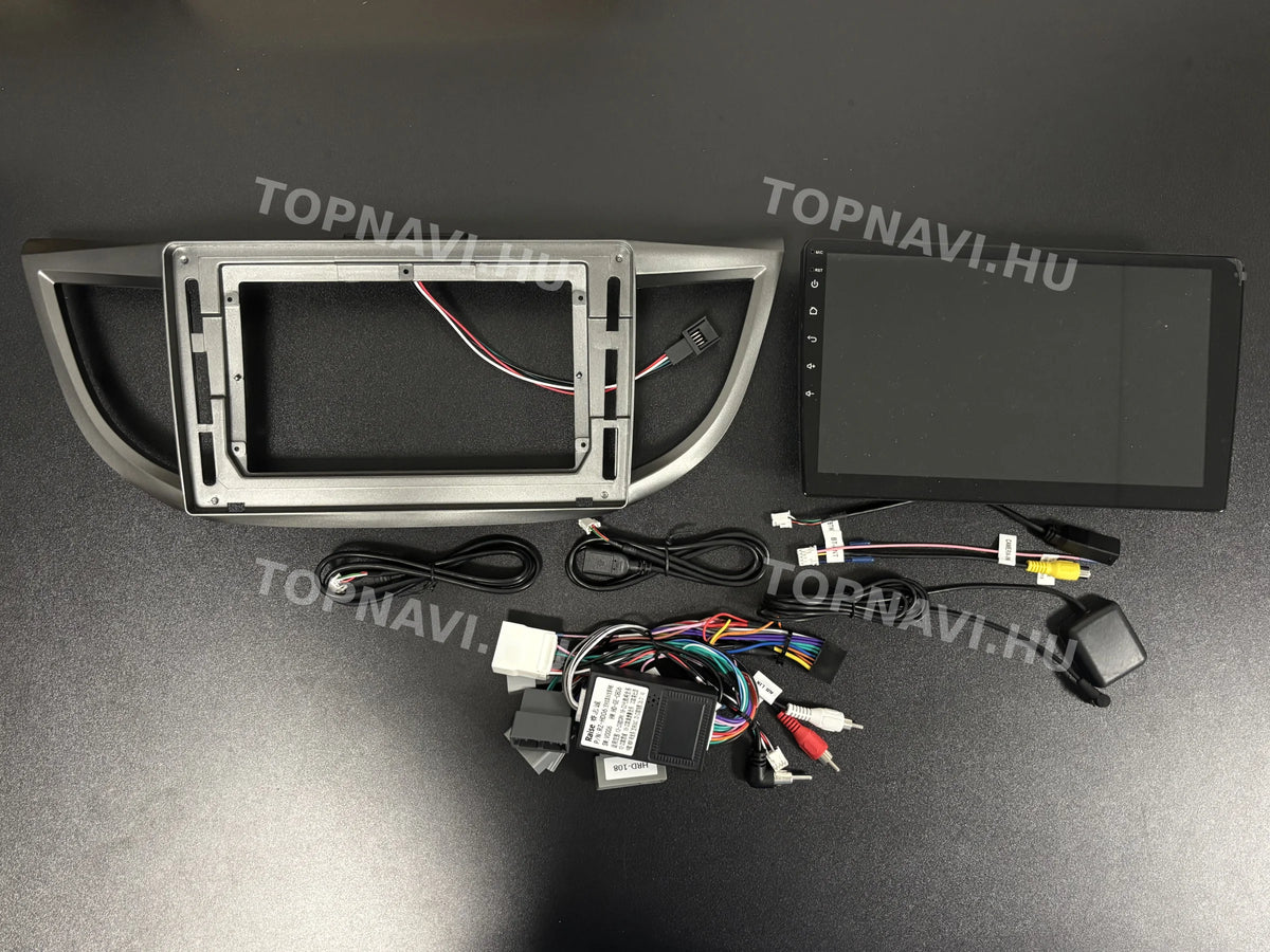Honda CR-V 4. 10.1" 2013-2017 Android multimédia autórádió érintőkijelzős fejegység - Eleje