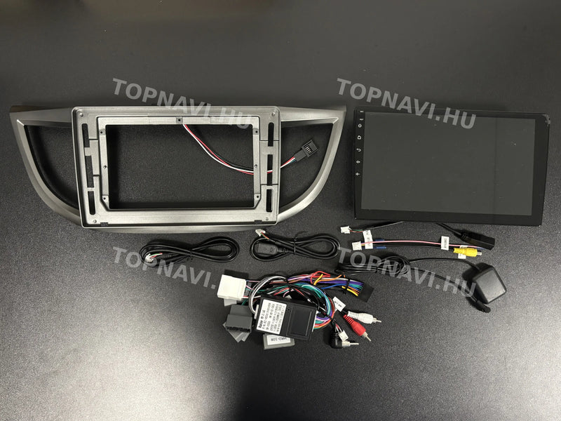 Honda CR-V 4. 10.1" 2013-2017 Android multimédia autórádió érintőkijelzős fejegység - eleje