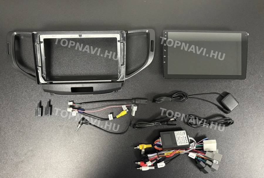 Honda Accord 8.gen 2008- 2015 9" Android multimédia autórádió érintőkijelzős fejegység - Eleje