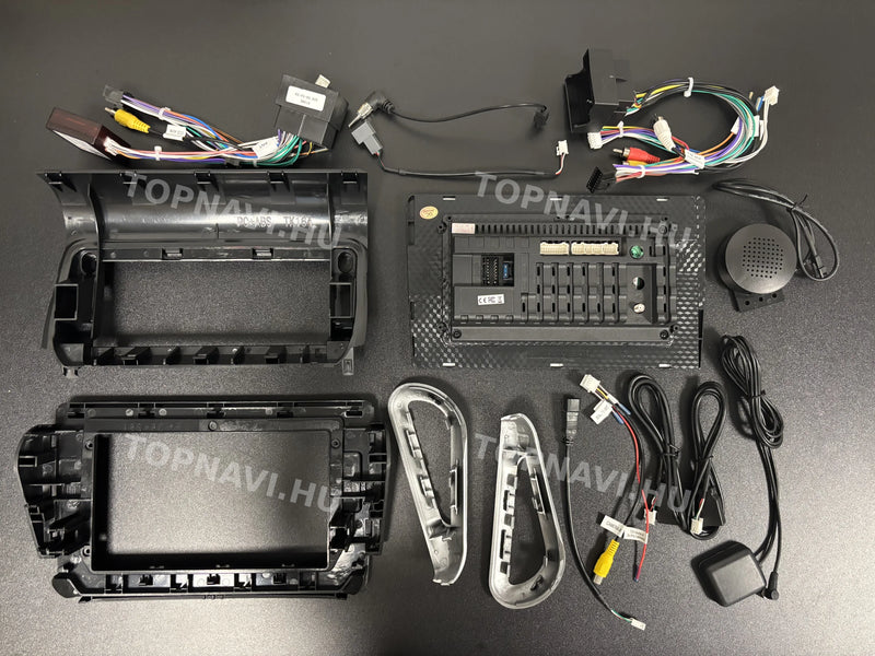 Peugeot 208 / 2008 2012- 2019 10.1" Android Multimédia fejegység - hátulja