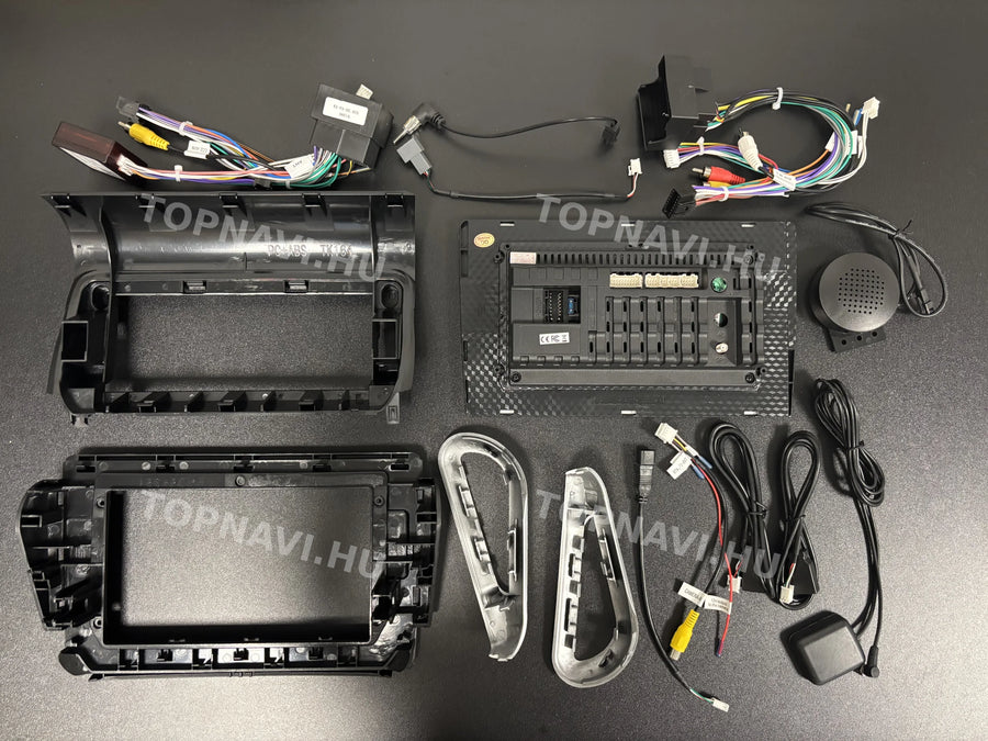 Peugeot 208 / 2008 2012- 2019 10.1" Android multimédia autórádió érintőkijelzős fejegység - Hátulja