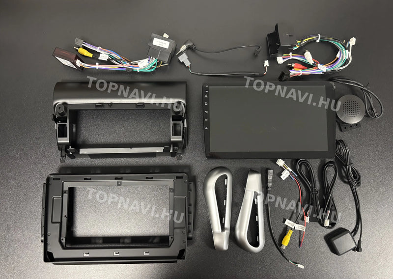 Peugeot 208 / 2008 2012- 2019 10.1" Android Multimédia fejegység - eleje