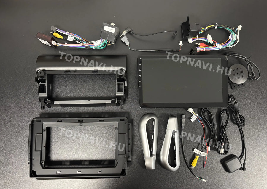 Peugeot 208 / 2008 2012- 2019 10.1" Android multimédia autórádió érintőkijelzős fejegység - Eleje