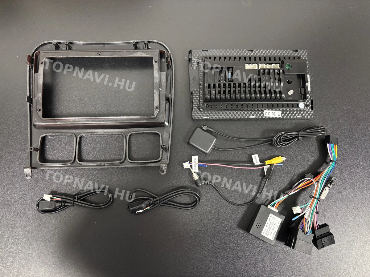 Mercedes Benz S osztály W220 1998-2005 9" Android Multimédia fejegység - Hátulja