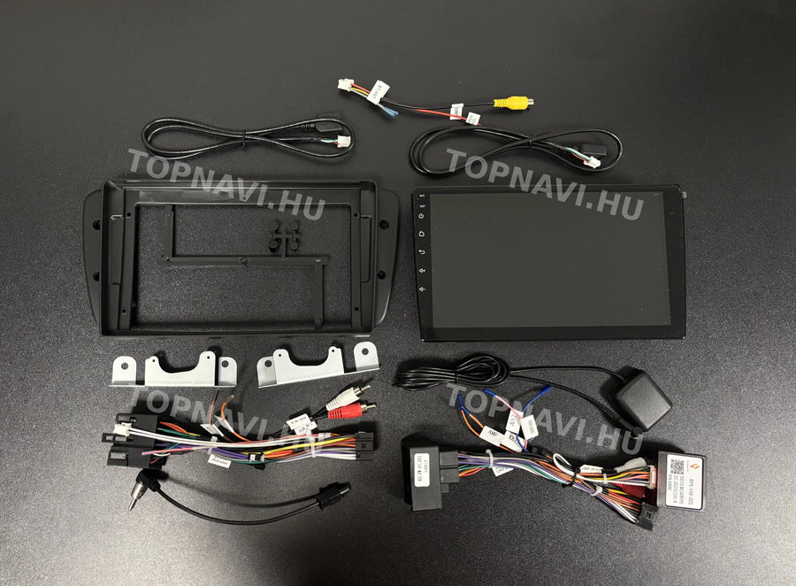 Seat Ibiza 4 6j 2008- 2017 9" Android multimédia autórádió érintőkijelzős fejegység - Eleje