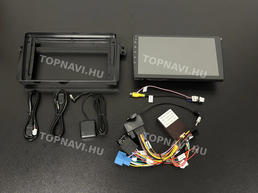 BMW E46 1998–2006 9" Android multimédia autórádió érintőkijelzős fejegység - Eleje