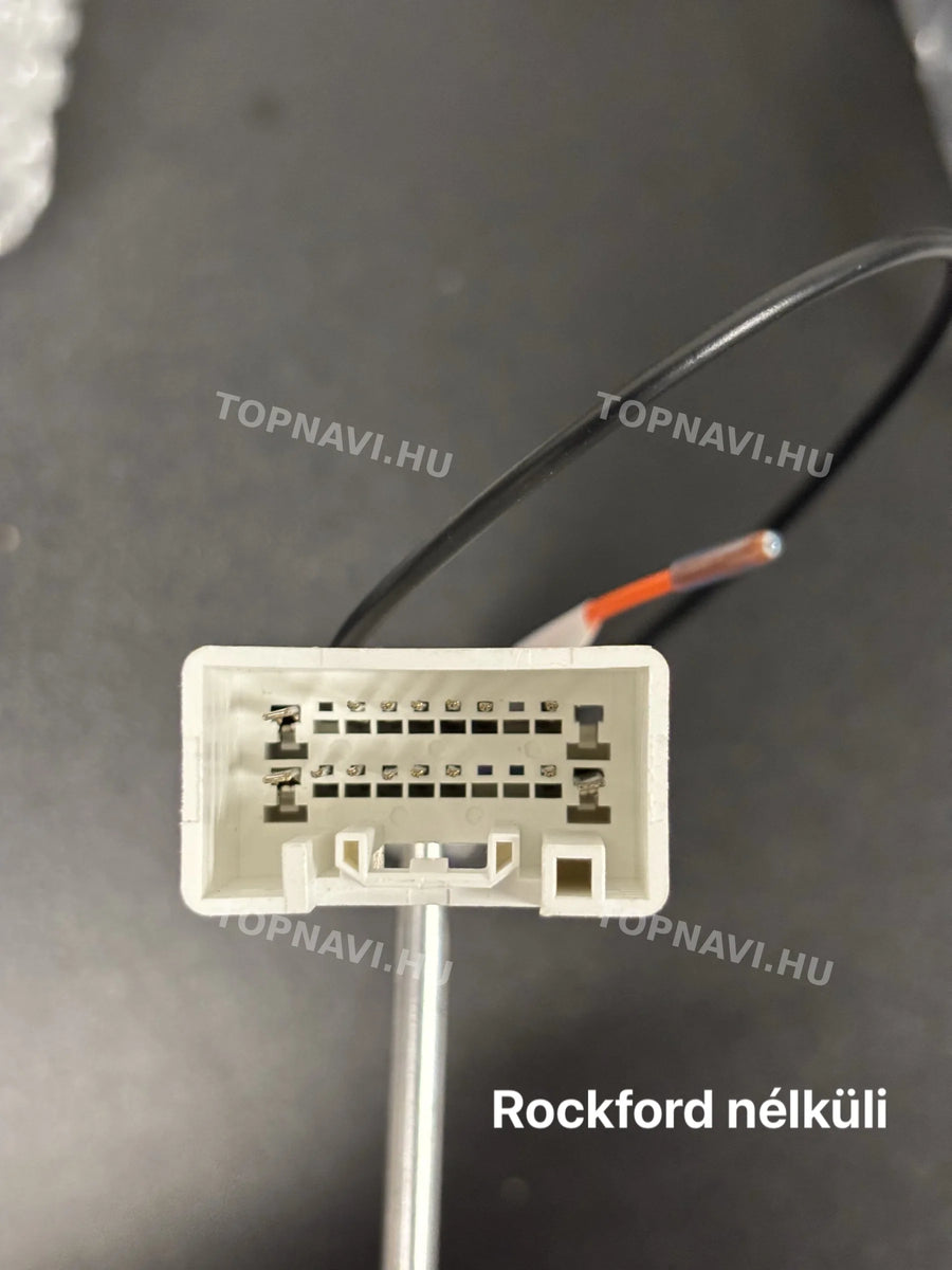 Mitsubishi Outlander 3 2012- 2018 10.1" Android multimédia autórádió érintőkijelzős fejegység - Csatlakozó