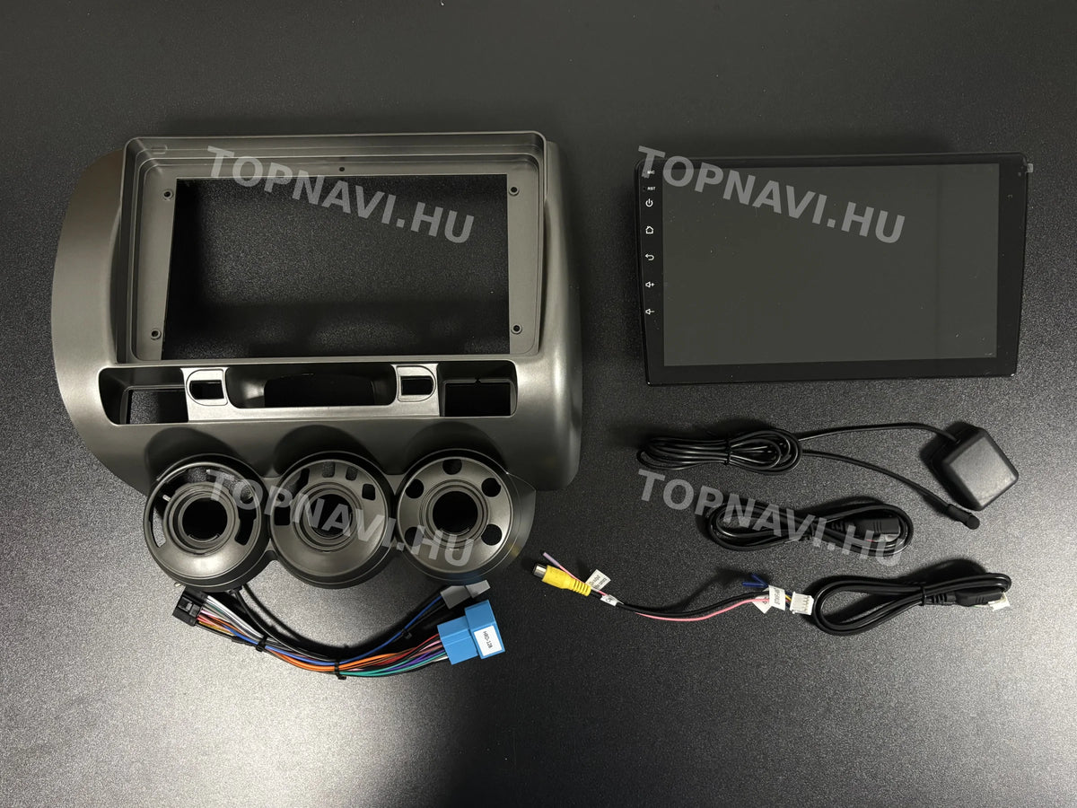 HONDA JAZZ 2. 2001- 2008 9" Android Multimédia fejegység - Eleje