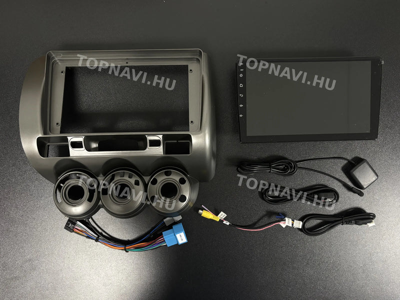 HONDA JAZZ 2. 2001- 2008 9" Android Multimédia fejegység - eleje