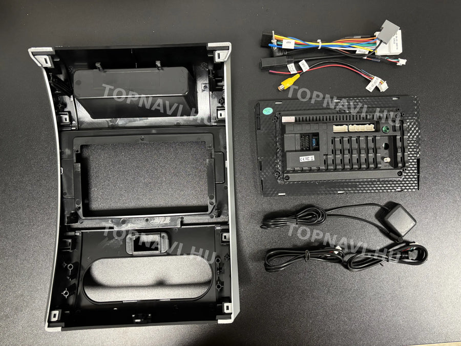 Nissan X-Trail II T31 2007- 2013 10.1" Android multimédia autórádió érintőkijelzős fejegység - Hátulja
