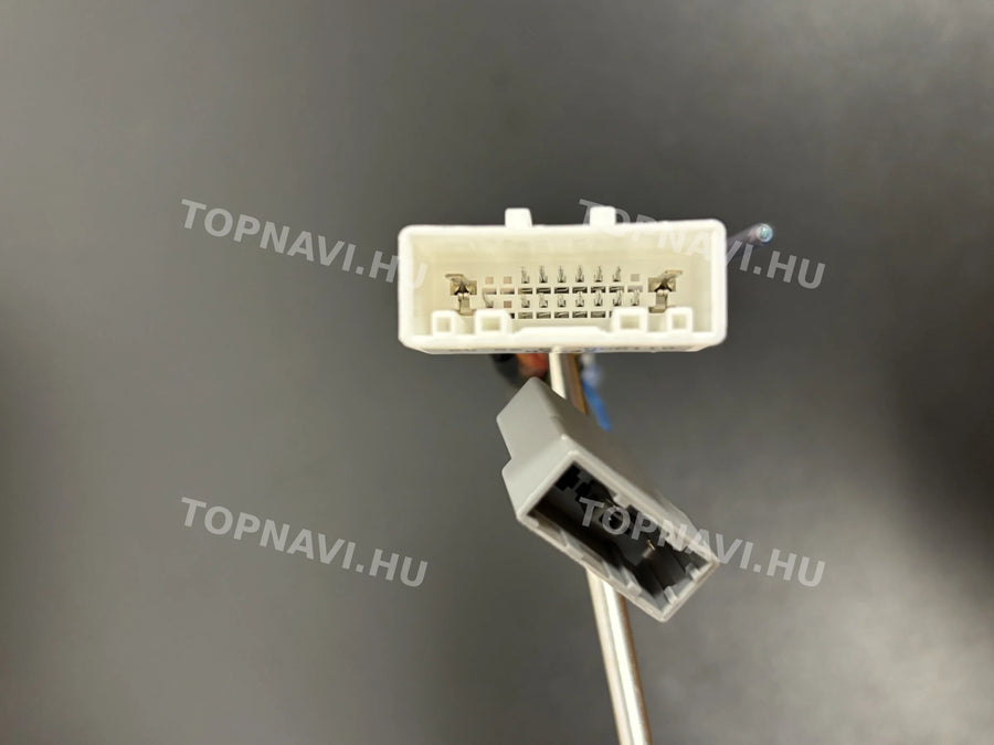 Nissan X-Trail II T31 2007- 2013 10.1" Android multimédia autórádió érintőkijelzős fejegység - Csatlakozó