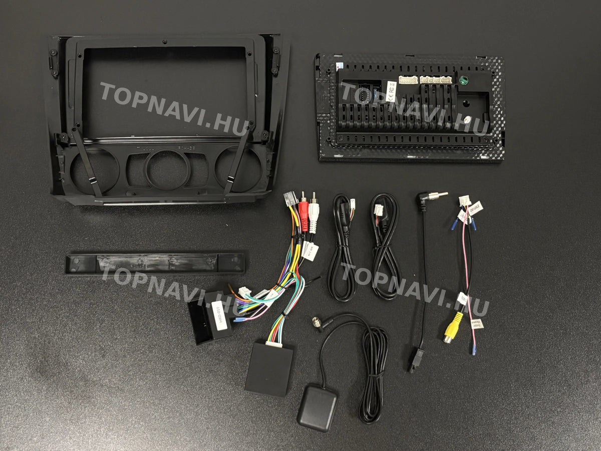 BMW E81 E82 E87 E88 2004–2011 9" Android multimédia autórádió érintőkijelzős fejegység - Hátulja