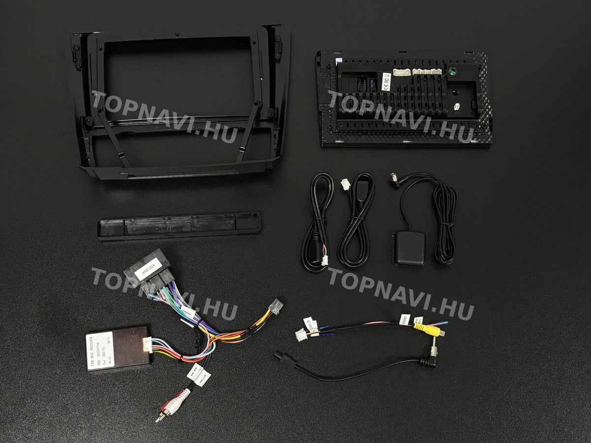 BMW E81 E82 E87 E88 2004–2011 9" Android multimédia autórádió érintőkijelzős fejegység - Hátulja