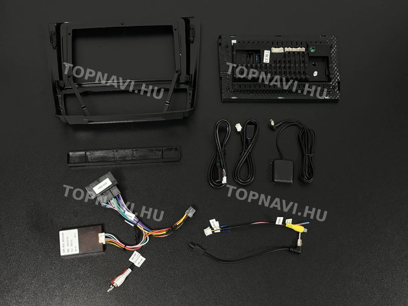 BMW E81 E82 E87 E88 2004–2011 9" Android multimédia autórádió érintőkijelzős fejegység - hátulja