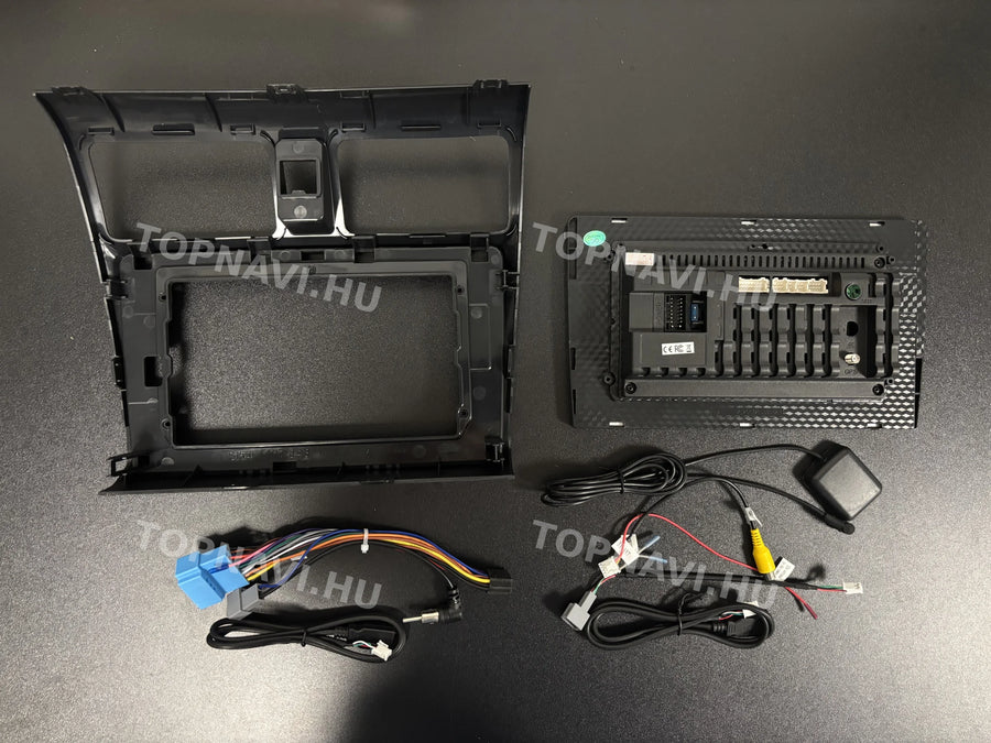 Suzuki Swift 2 2005- 2010 10.1" Android multimédia autórádió érintőkijelzős fejegység - Hátulja