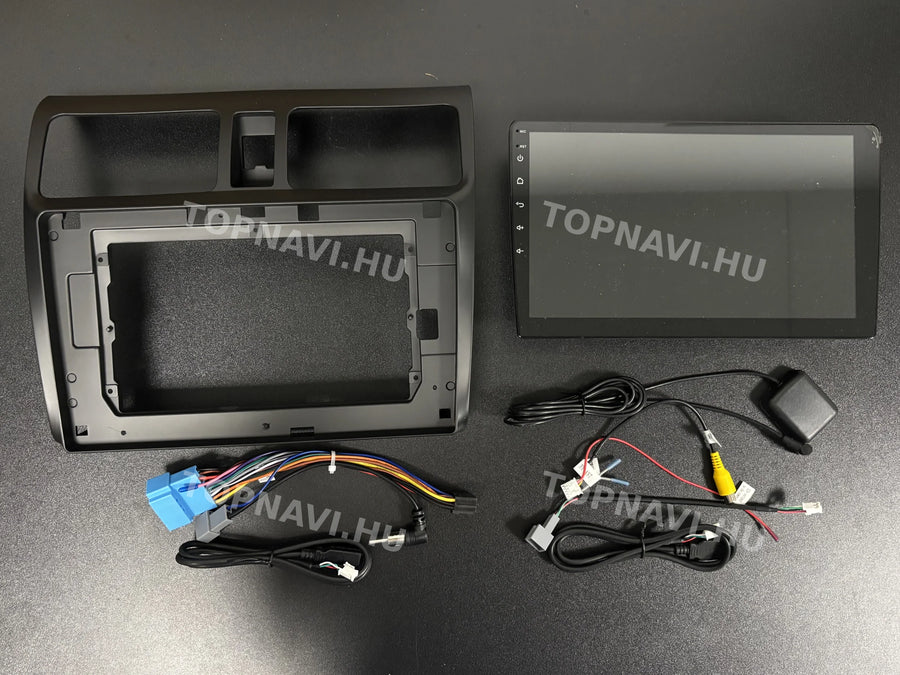 Suzuki Swift 2 2005- 2010 10.1" Android multimédia autórádió érintőkijelzős fejegység - Eleje