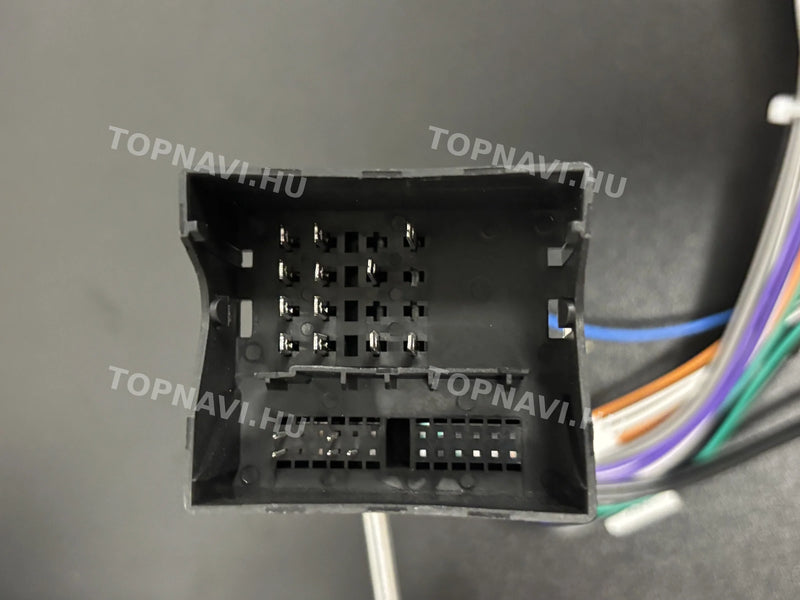 Peugeot 308 2013- 2017 9" Android Multimédia fejegység - csatlakozó